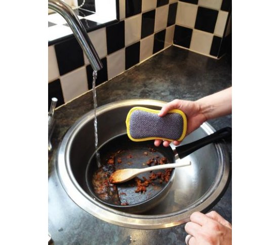 Houbička na nádobí z mikrovlákna E-cloth