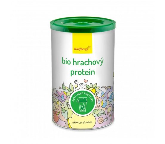 Hrachový protein BIO 180g Wolberry