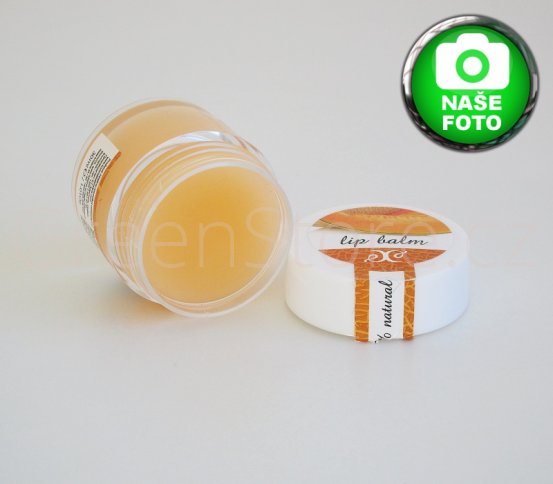 100% přírodní balzám na rty s melounovou vůní