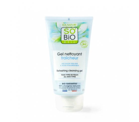 Hydratační mycí gel Aloe Vera 150ml SO´BiO