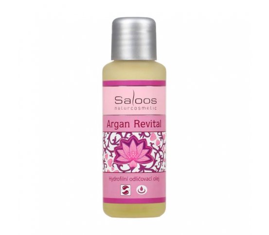 Hydrofilní odličovací olej Argan Revital 50ml Saloos