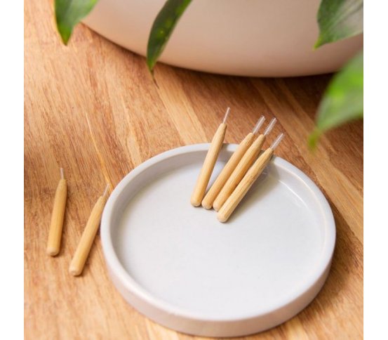 Bambusový mezizubní kartáček 0,60mm (6ks) Hydrophil 32