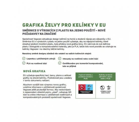 Kelímek nápojový bílý 175ml z celulózy Eco Cups (50ks) 1