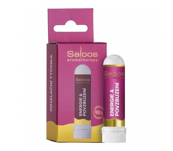 Inhalační tyčinka Energie a Povzbuzení Saloos