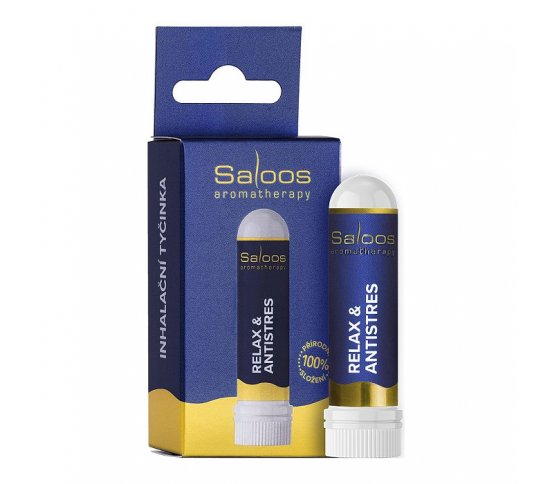 Inhalační tyčinka Relax a Antistres Saloos