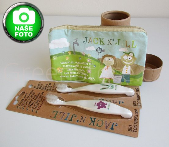Ekologické výrobky pro dětskou ústní hygienu Jack N'Jill