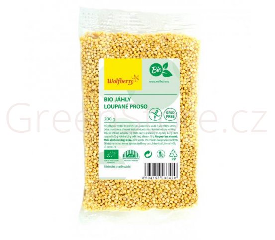 Jáhly v bio kvalitě 200g Wolfberry