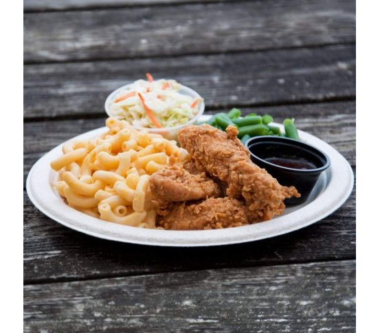 Kulatý talíř 18cm z cukrové třtiny (125ks) 2