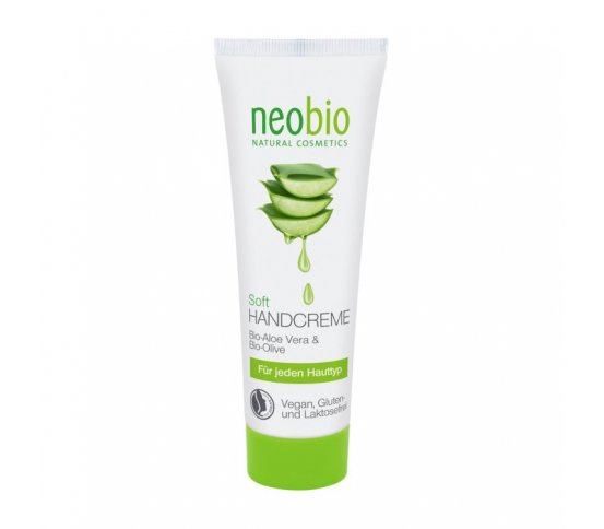 Jemný krém na ruce Bio Aloe Vera Oliva 75ml Neobio