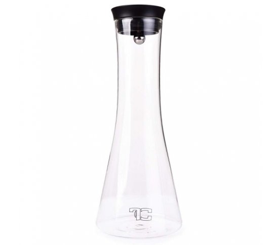 Karafa z borosilikátového skla s výklopnou zátkou 1400ml