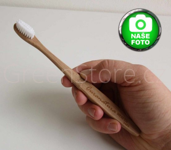 bambusový zubní kartáček curanatura