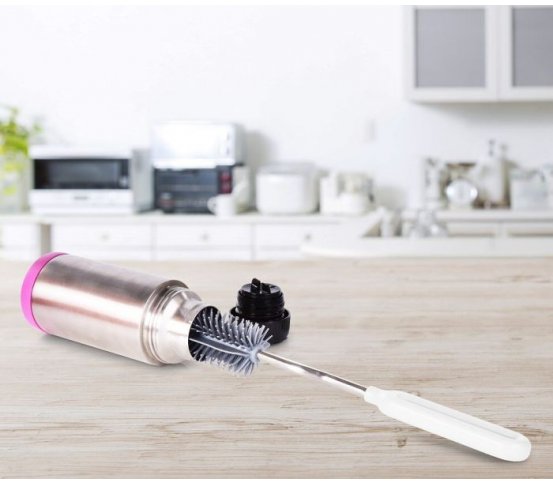 Kartáč na nerezové lahve a vázy 31cm GoEco