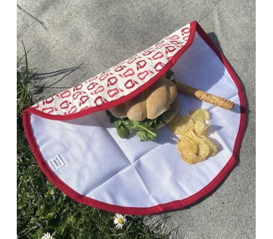 Ekologický ubrousek na svačinu se suchým zipem