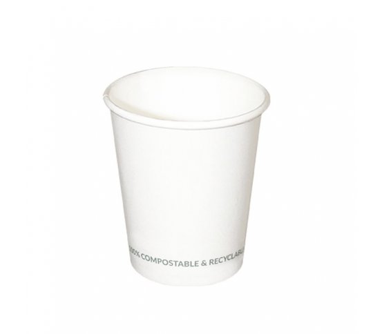 Kelímek nápojový bílý 240ml z celulózy BIO-ECO (50ks)