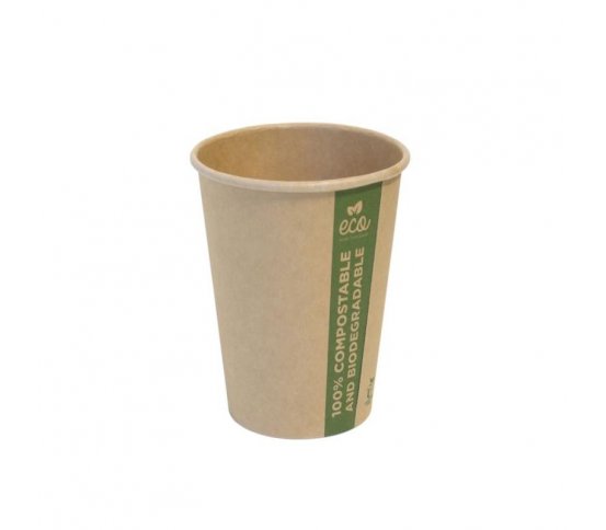 Kelímek nápojový kraft 195ml z celulózy Eco Cups (50ks)