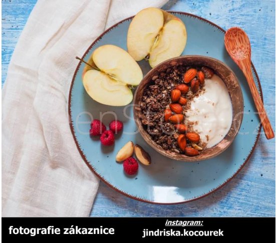 Přírodní miska z kokosu se lžící Sense Coco