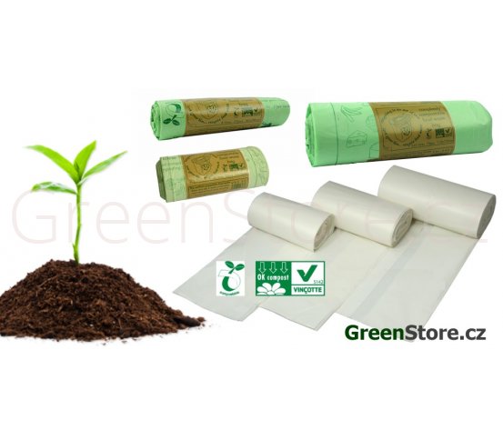 Rozložitelné pytle na kompost