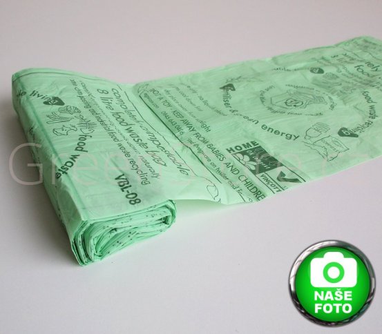 Ekologické sáčky na bioodpad z kukuřice Vegware