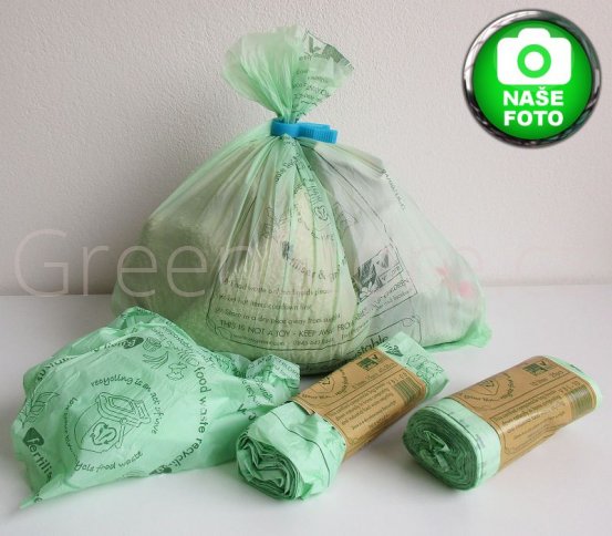 Přírodní sáčky do koše na bioodpad Vegware