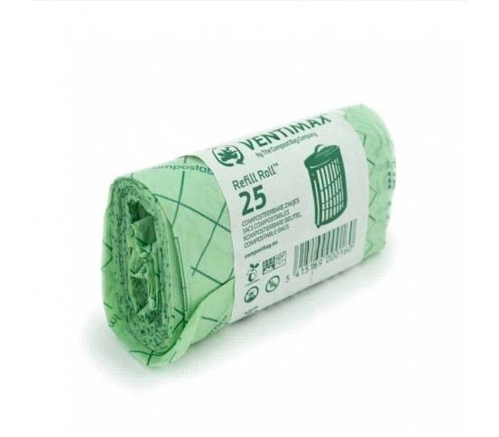 Kompostovatelné sáčky na bio odpadky - 7l (role 25ks)