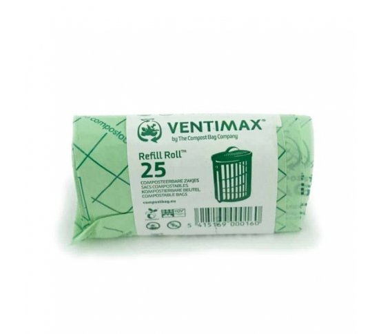 Kompostovatelné sáčky na odpadky - 7l (role 25ks)