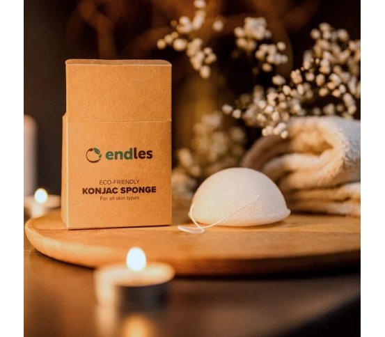 Konjaková houbička pro všechny typy pleti Endles 2