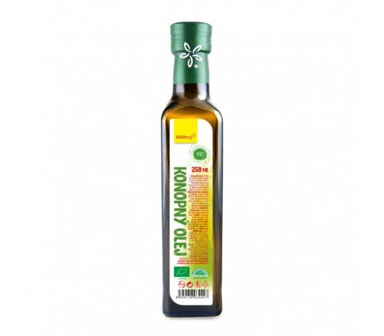 Konopný olej v BIO a RAW kvalitě 250ml Wolfberry