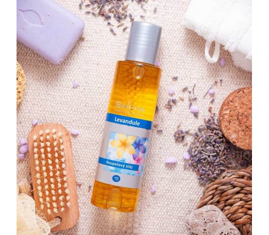 Koupelový olej Levandule 125ml Saloos