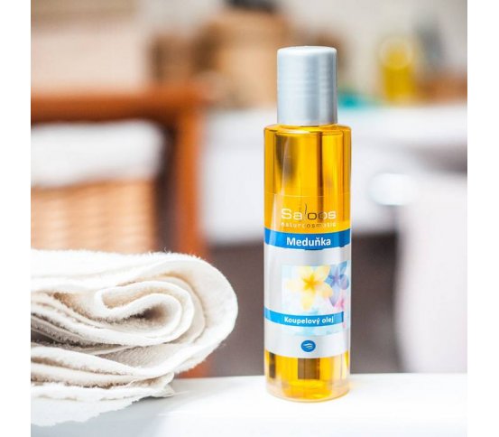 Koupelový olej Meduňka 125ml Saloos
