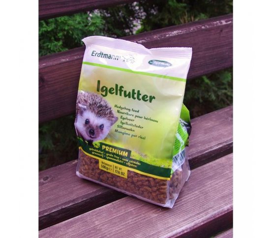 Krmení pro venkovní ježky 500g Erdtmann