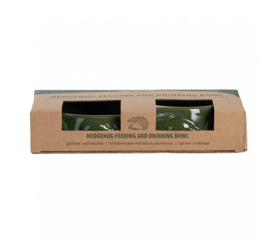 Zahradní Krmítko a pítko pro ježky 2v1