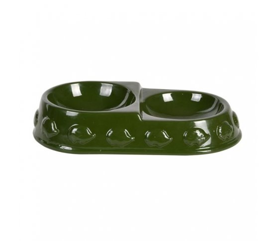 Krmítko a pítko pro ježky 2v1 keramické