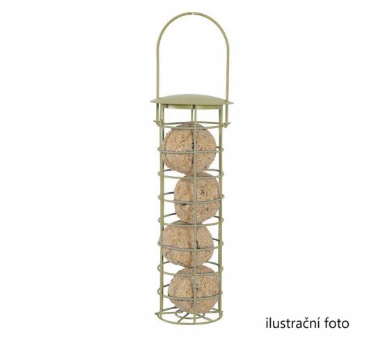 Krmítko na lojové koule TUBE - oranžové Zolux 3