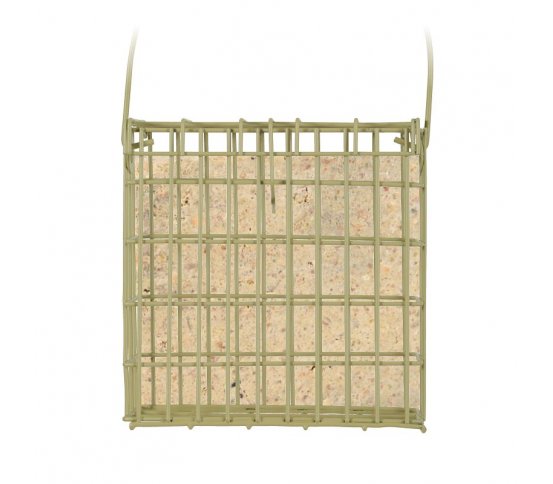 Krmítko pro lojové bloky - zelené 22cm Zolux