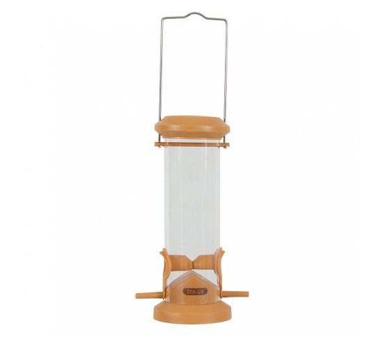 Krmítko pro ptáky SILO 2 bidýlka - oranžové Zolux 2