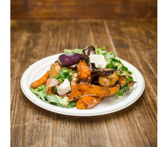 Kulatý talíř 23cm z cukrové třtiny (125ks)