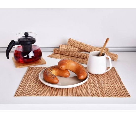 Přírodní natural bambusové prostírání velké