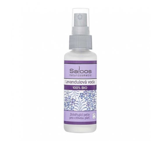 Květinová pleťová voda Levandule BIO 50ml Saloos