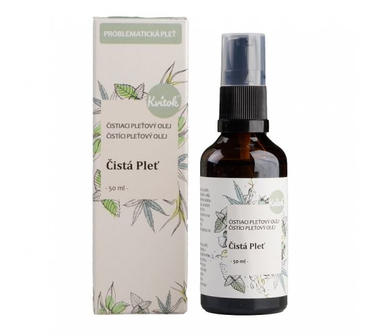 Kvitok Čistící olej Čistá pleť pro problematickou pleť 50ml