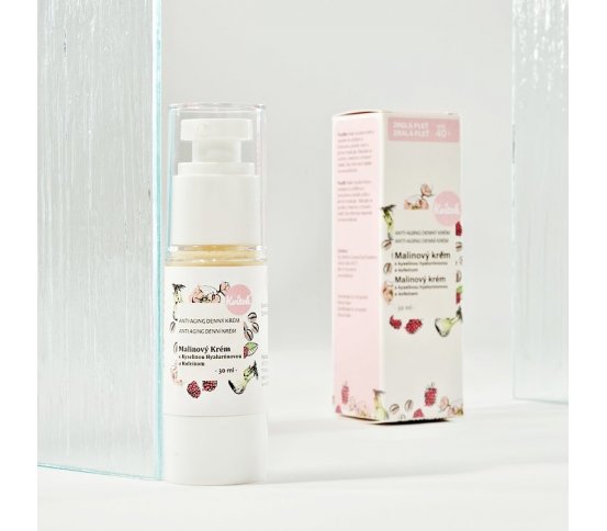 Kvitok Denní malinový krém pro zralou pleť (40) 30ml greenstore.cz