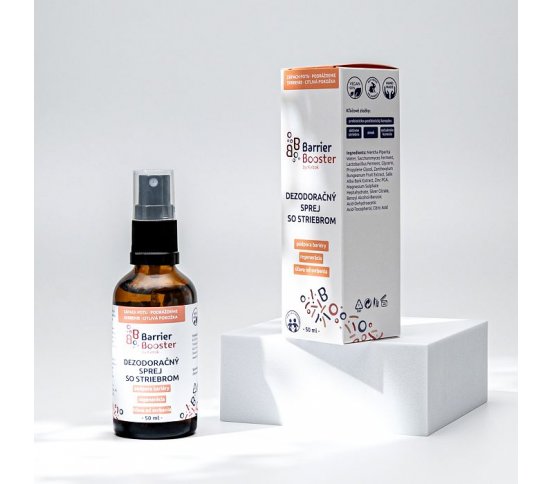Kvitok Deodorant ve spreji se stříbrem Barrier Booster 50ml eco