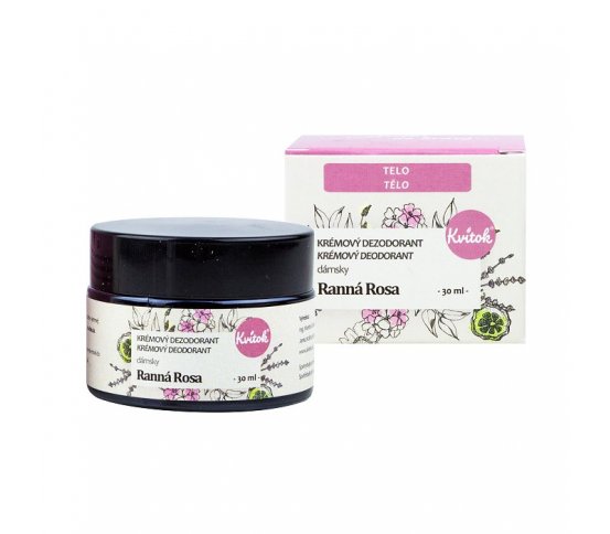 Kvitok Krémový deodorant - Ranní rosa 30ml