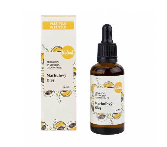 Kvitok Meruňkový olej BIO 50ml