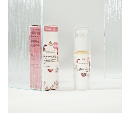 Kvitok Noční arganový Krém pro zralou pleť (30) 30ml greenstore.cz