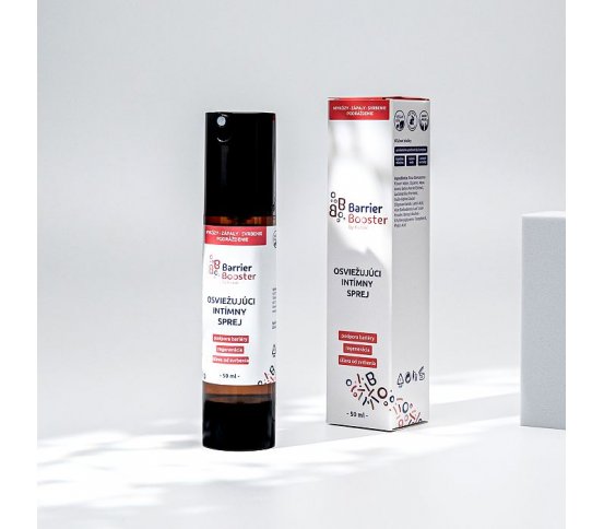 Kvitok Osvěžující intimní sprej Barrier Booster 50ml přírodní