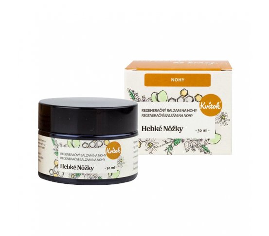 Kvitok Regenerační balzám - Hebké nožky 30ml
