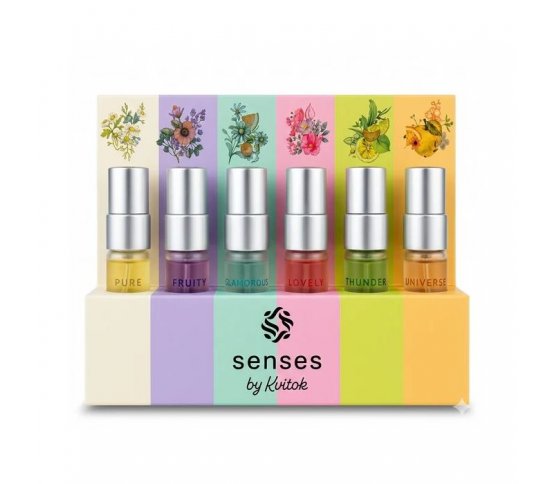 Kvitok Senses Sada vzorků parfémů 6x2ml