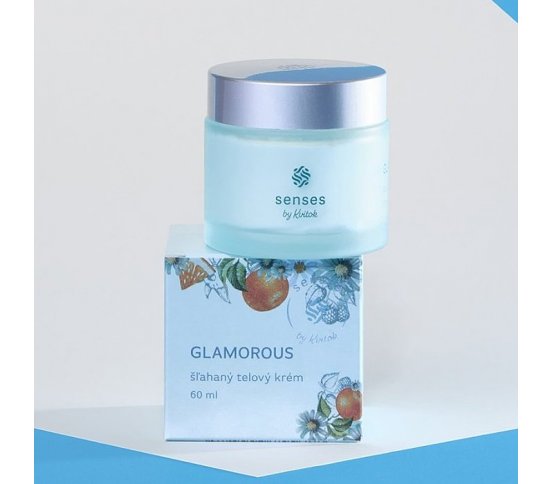 Kvitok Senses Šlehaný tělový krém - Glamorous 60ml