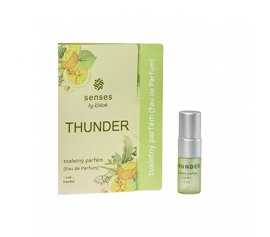 Kvitok Senses Toaletní parfém - Thunder - vzorek 2ml
