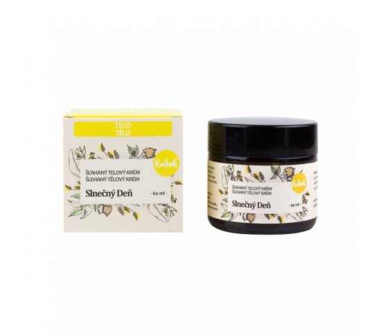Kvitok Šlehaný tělový krém - Slunečný den 60ml sleva a akce